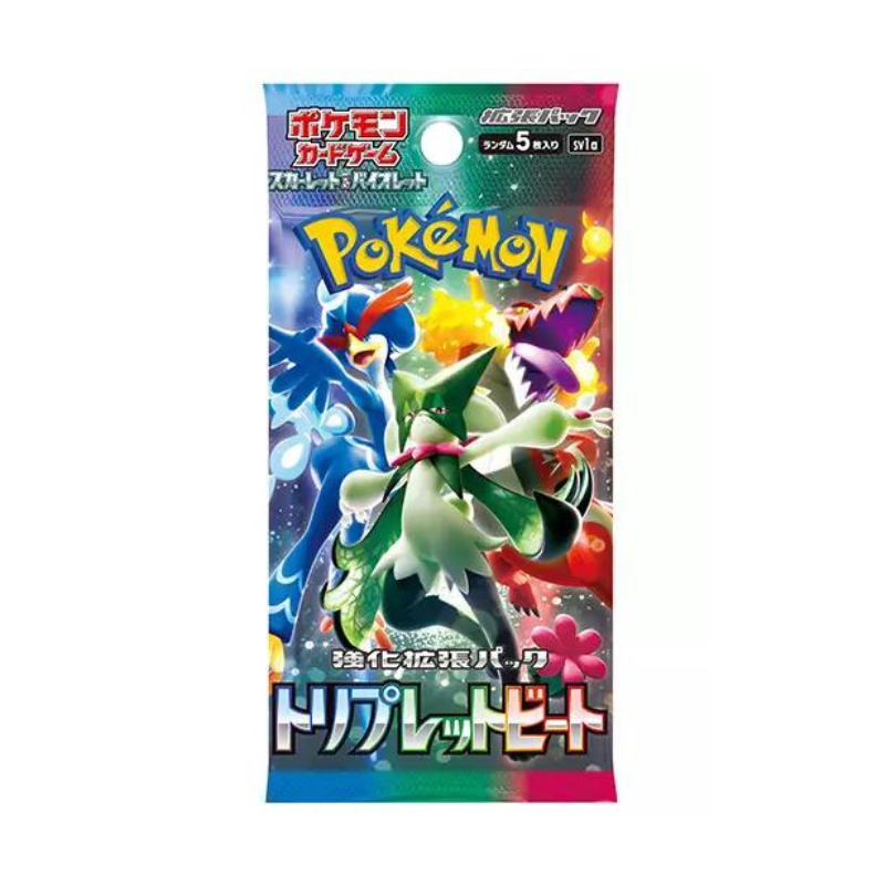 Pokemon: Triple Beat SV1A - Japanese Booster Pack HOC TCG Pokemon: Triple Beat SV1A - Japanese Booster Pack HOC TCG