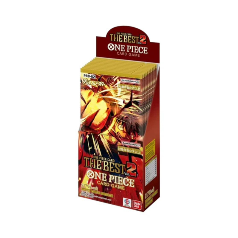 One Piece: Japanese Booster Box PRB02 - The Best Premium Booster Box HOC TCG One Piece: Japanese Booster Box PRB02 - The Best Premium Booster Box HOC TCG