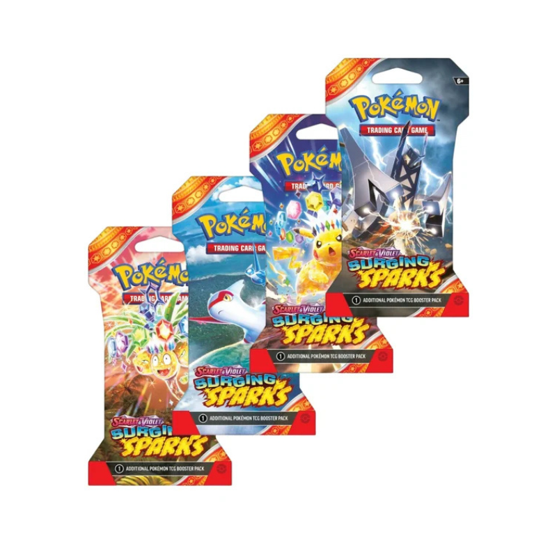 pokemon booster packs in stock Pokemon: Surging Sparks