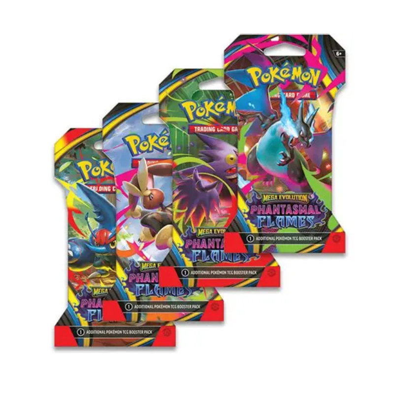 Pokemon: Mega Phantasmal Flames - Sleeved Booster Pack