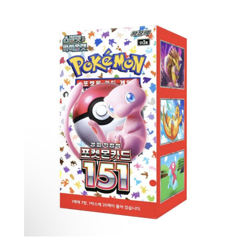 Pokemon: 151 sv2a Korean Booster Box