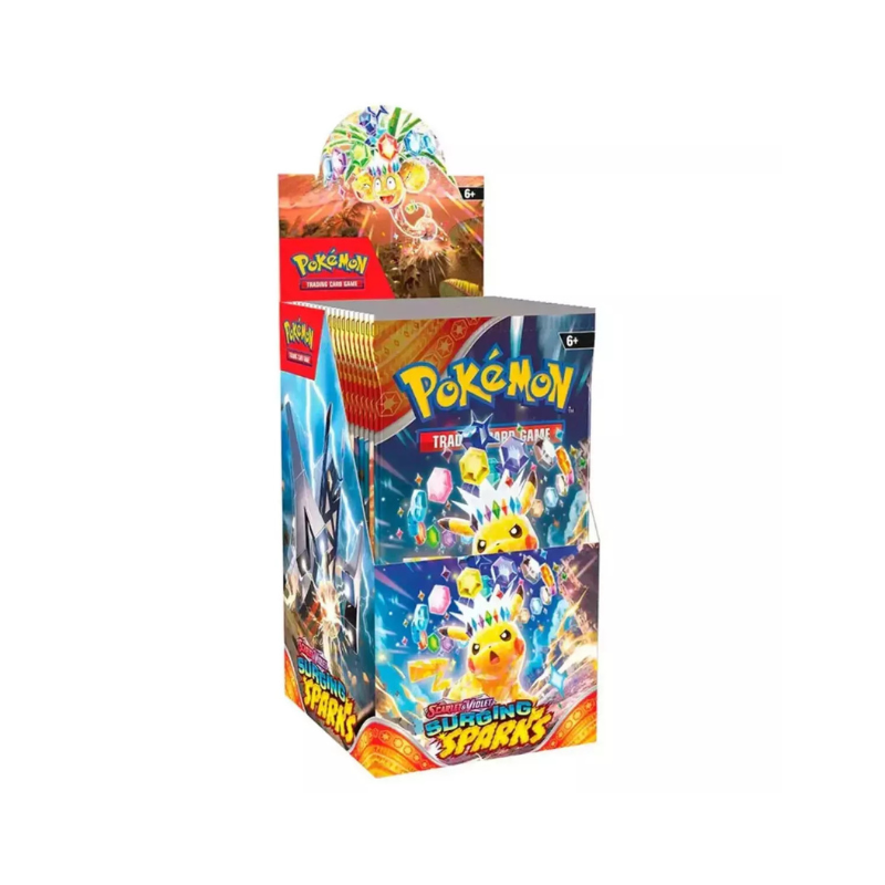 Pokemon: Surging Sparks - Half Booster Box HOC TCG Pokemon: Surging Sparks - Half Booster Box HOC TCG