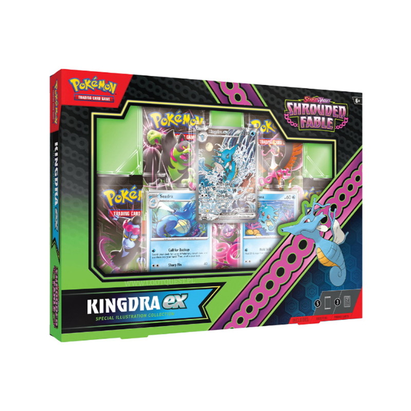 Pokemon TCG: Scarlet & Violet Shrouded Fable Kingdra ex Collection Box – HOC TCG