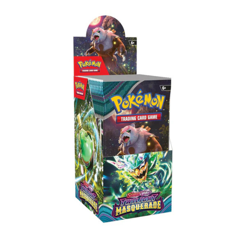 Pokemon: Twilght Masquerade - Half Booster Box HOC TCG Pokemon: Twilght Masquerade - Half Booster Box HOC TCG