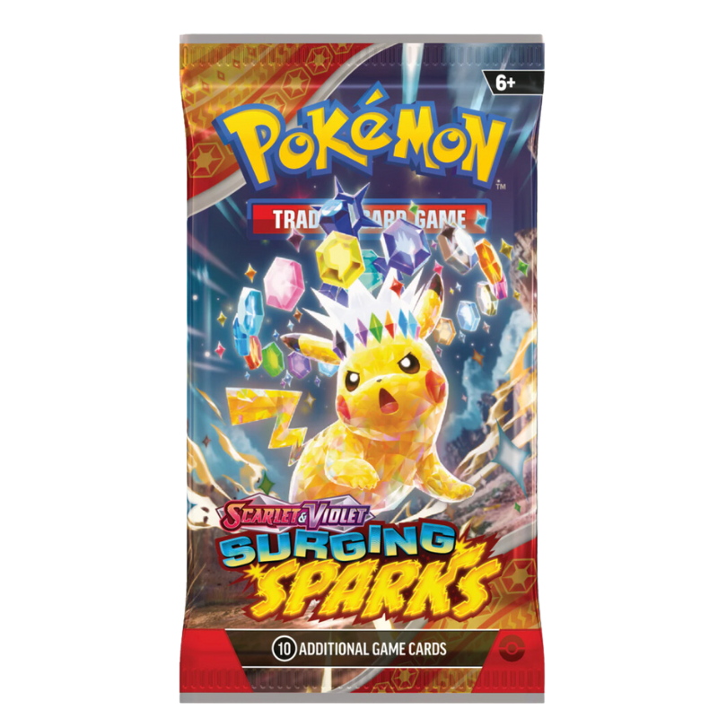 Pokemon: Surging Sparks - Booster Pack HOC TCG Pokemon: Surging Sparks - Booster Pack HOC TCG