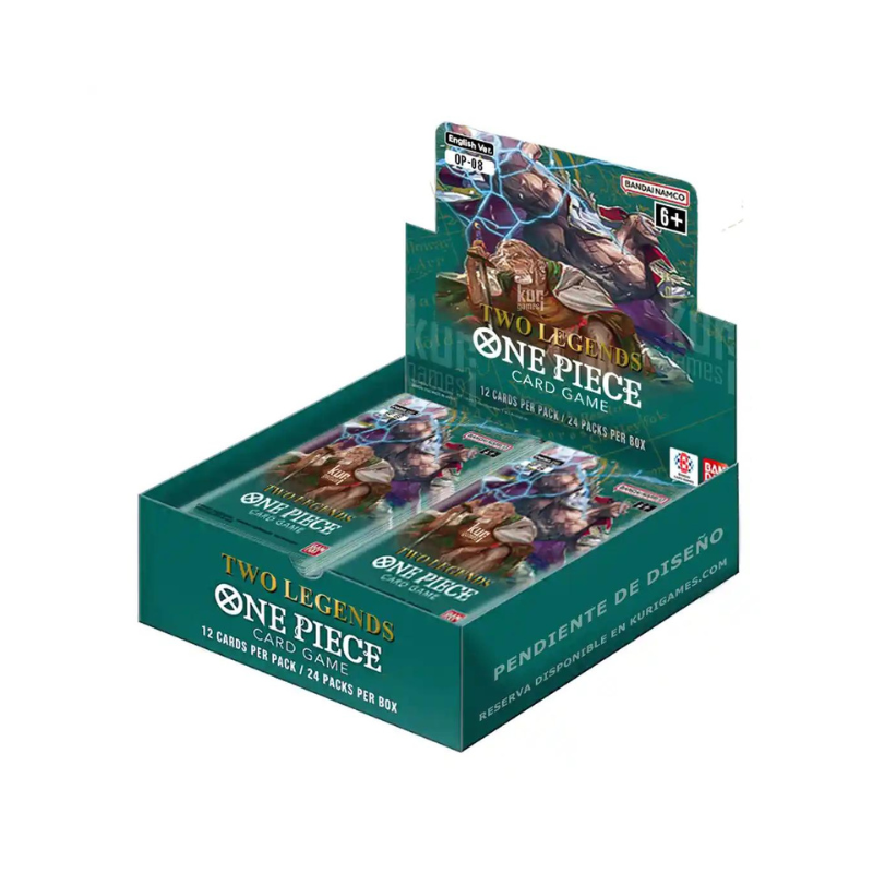 One Piece: English Booster Box - Two Legends Booster Display OP-08 HOC TCG One Piece: English Booster Box - Two Legends Booster Display OP-08 HOC TCG