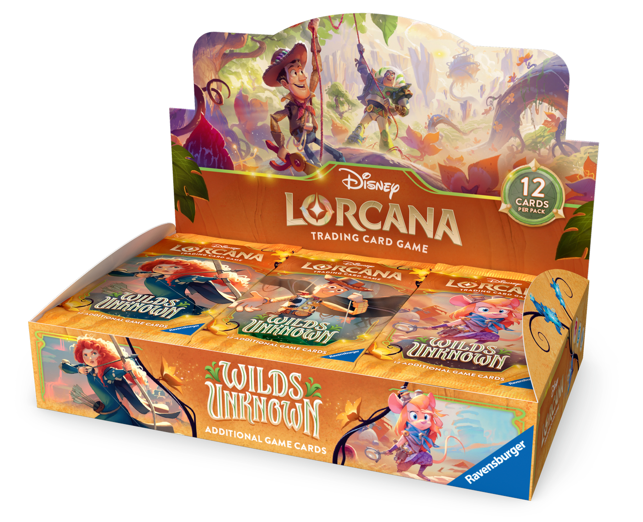 PRE ORDER: Disney Lorcana TCG - Wilds Unknown- Booster Box