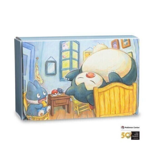 Pokemon Center x Van Gogh Museum: Munchlax & Snorlax Double Deck Box