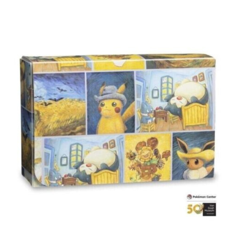 Pokemon Center X Van Gogh Museum Inspired Paintings Double Deck Box