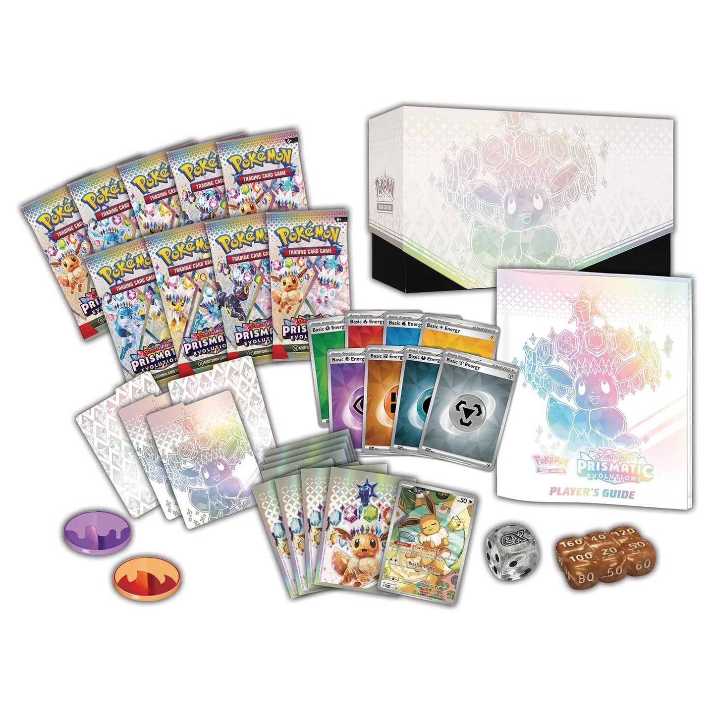 Pokemon TCG: Scarlet & Violet Prismatic Evolutions Elite Trainer Box