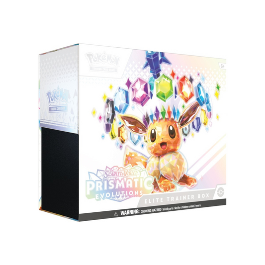 Pokemon TCG: Scarlet & Violet Prismatic Evolutions Elite Trainer Box