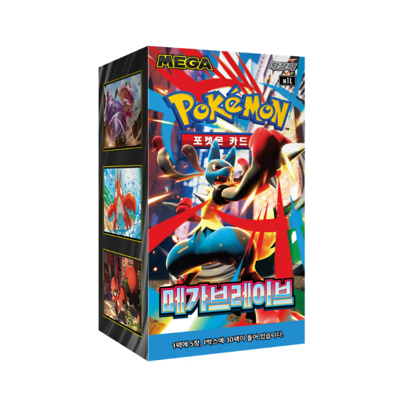 Pokemon Mega Brave m1L Korean Booster Box