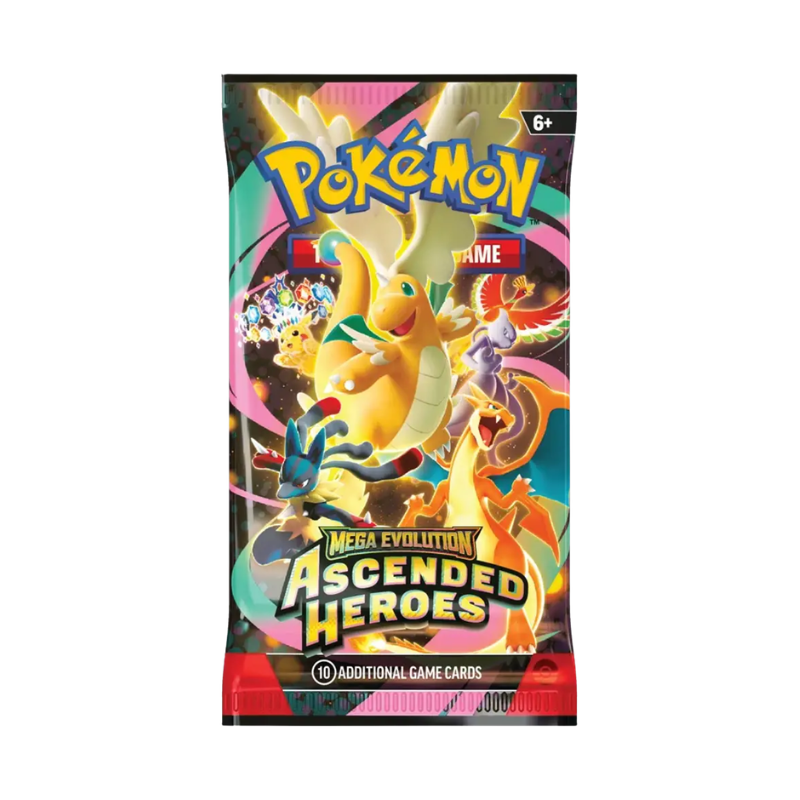 Pokemon: Ascended Heroes Booster Pack HOC TCG Pokemon: Ascended Heroes Booster Pack HOC TCG