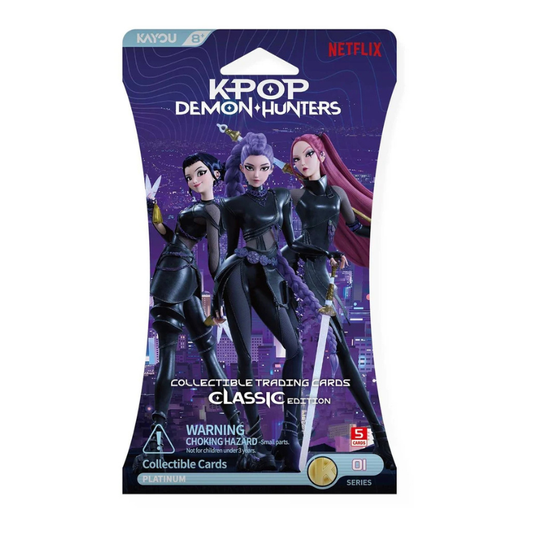 Kpop Demon Hunters-Collectible Trading Cards-Classic Edition Sleeved