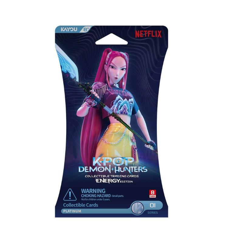 KPop Demon Hunters-Collectible Trading Cards-Energy Edition Sleeved Booster Pack