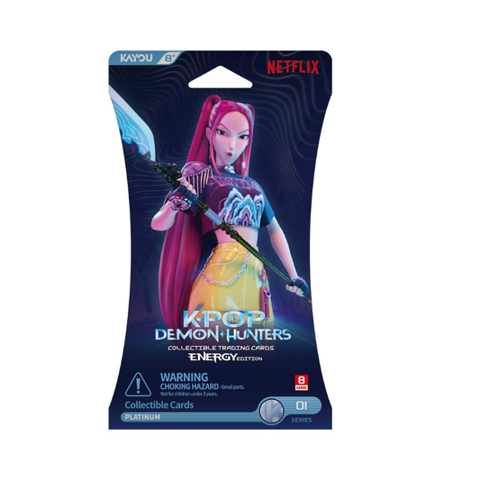 KPop Demon Hunters-Collectible Trading Cards-Energy Edition Sleeved Booster Pack