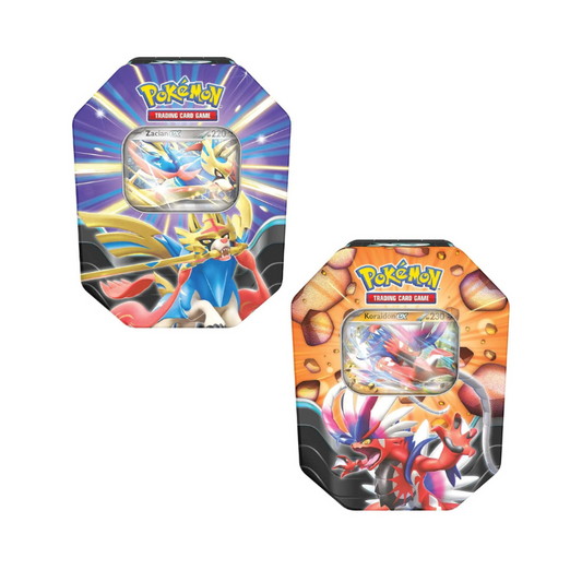 Pokemon: Slashing Legends ex Tin Assortment